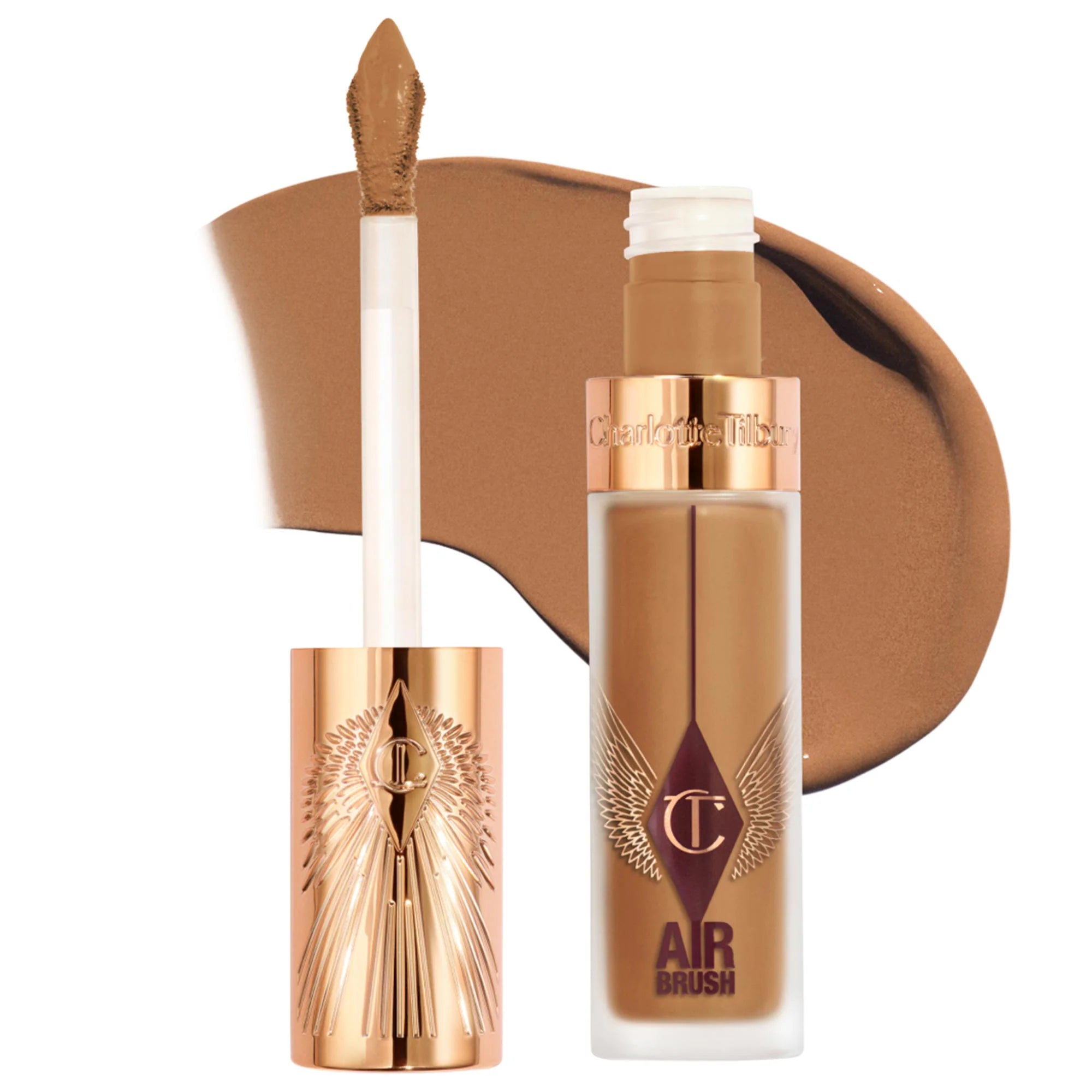 Corrector difuminado de larga duración, impecable, a prueba de arrugas y con aerógrafo, con ácido hialurónico — Charlotte Tilbury