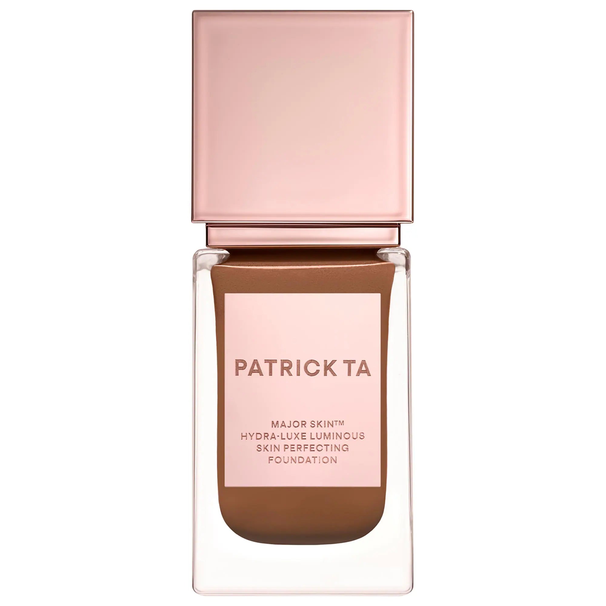 Major Skin Hydra-Luxe Luminous Skin Perfecting Foundation para un brillo natural — PATRICK TA
