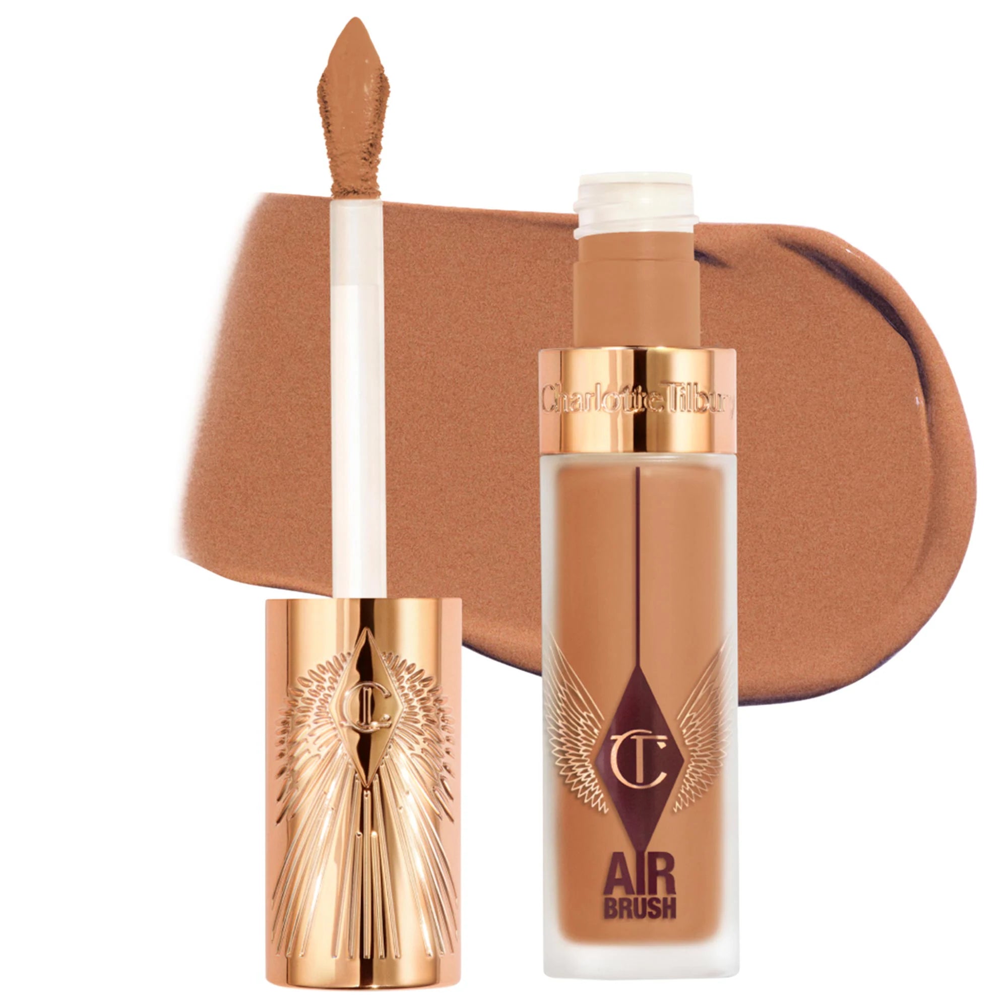 Corrector difuminado de larga duración, impecable, a prueba de arrugas y con aerógrafo, con ácido hialurónico — Charlotte Tilbury