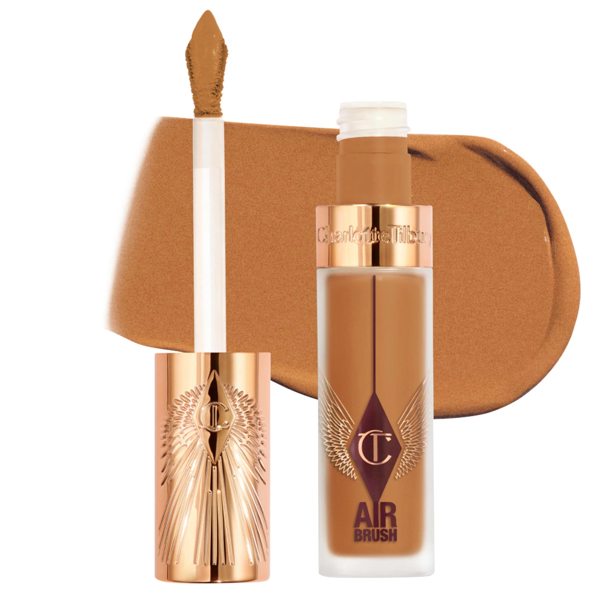 Corrector difuminado de larga duración, impecable, a prueba de arrugas y con aerógrafo, con ácido hialurónico — Charlotte Tilbury