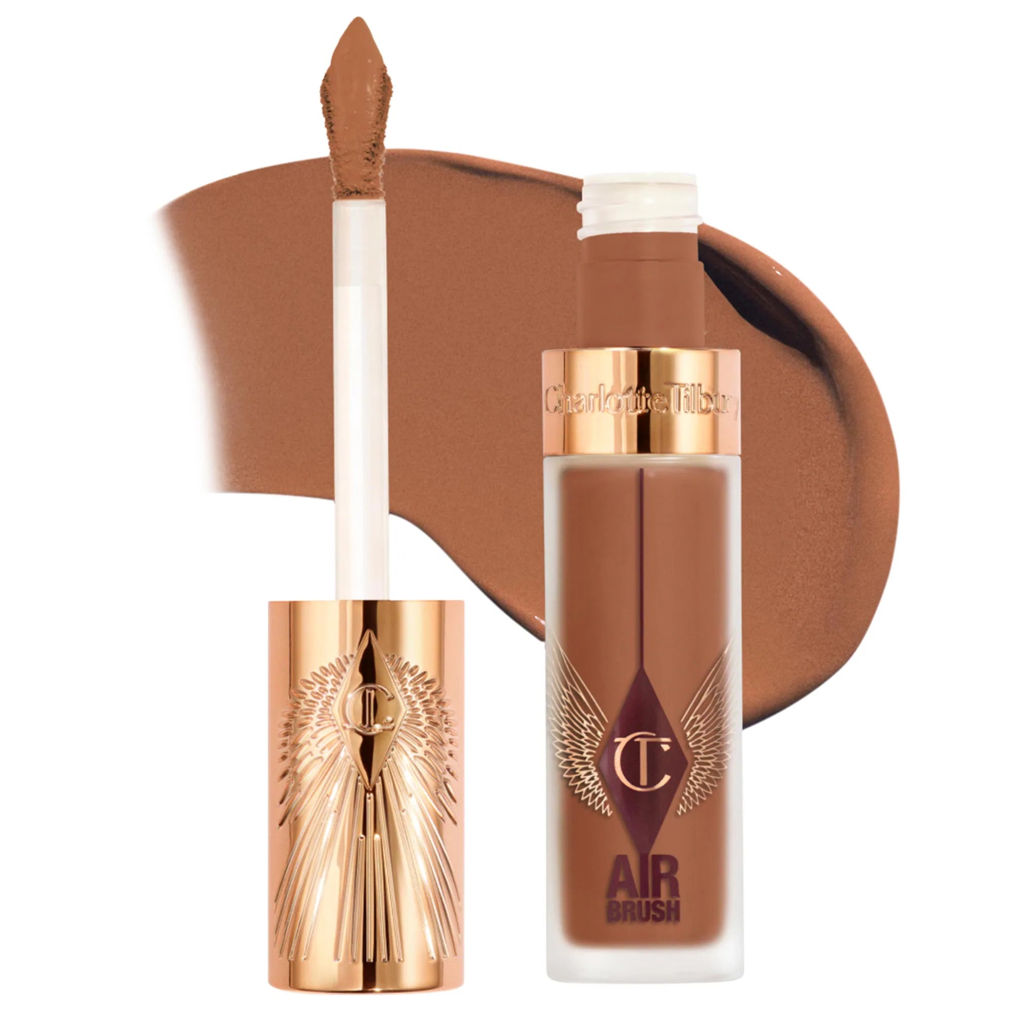 Corrector difuminado de larga duración, impecable, a prueba de arrugas y con aerógrafo, con ácido hialurónico — Charlotte Tilbury
