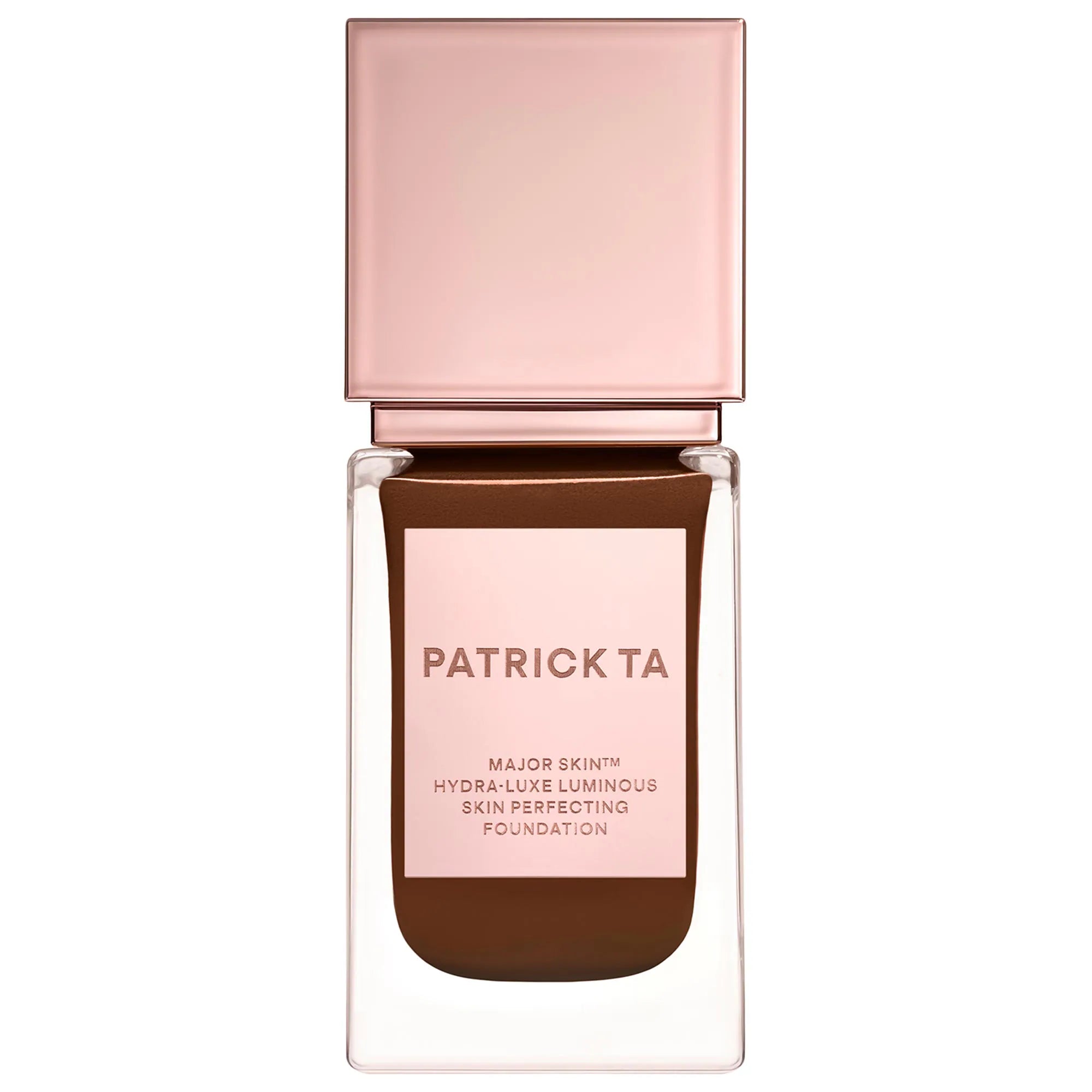 Major Skin Hydra-Luxe Luminous Skin Perfecting Foundation para un brillo natural — PATRICK TA