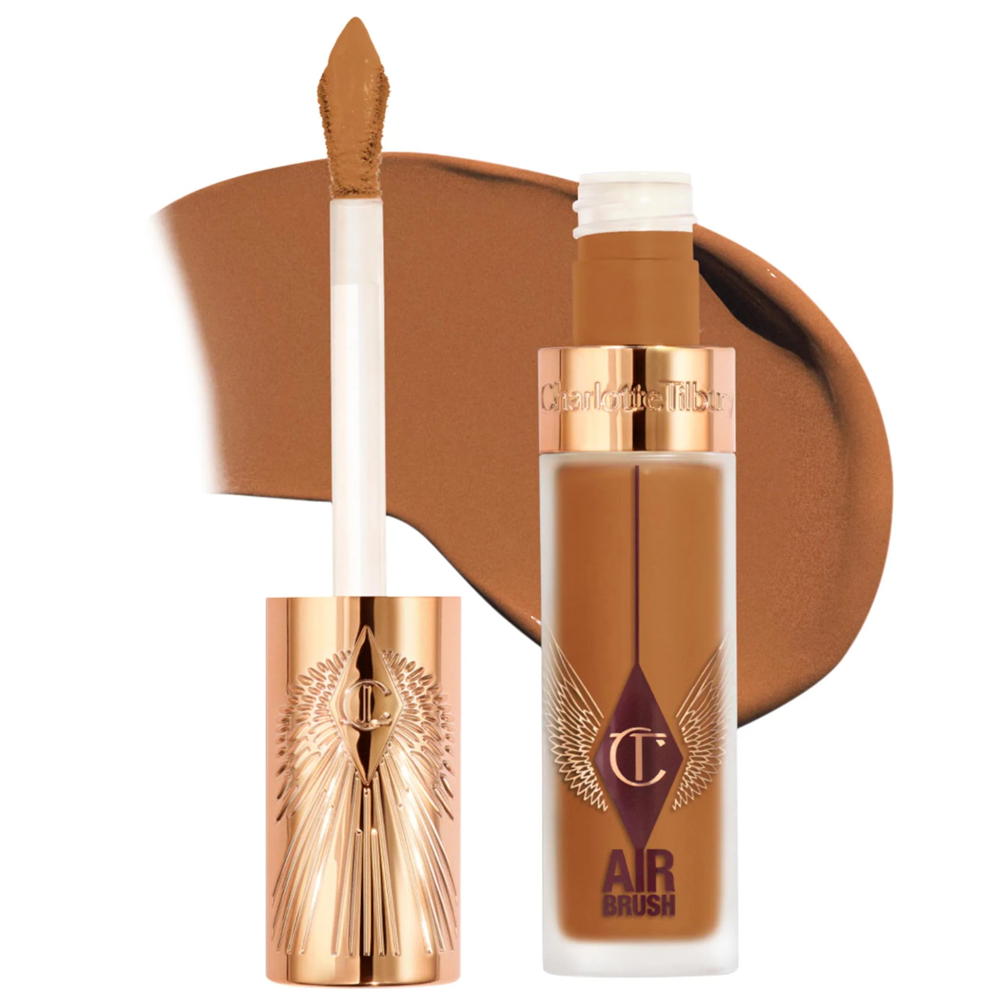 Corrector difuminado de larga duración, impecable, a prueba de arrugas y con aerógrafo, con ácido hialurónico — Charlotte Tilbury