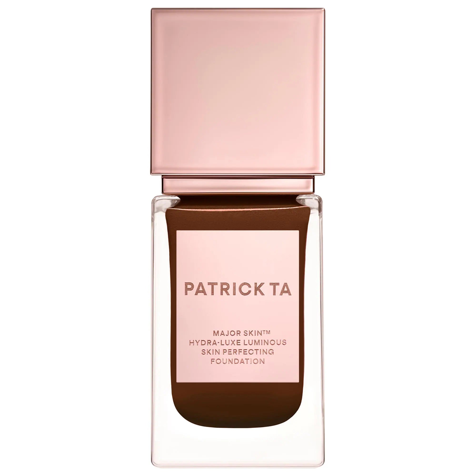 Major Skin Hydra-Luxe Luminous Skin Perfecting Foundation para un brillo natural — PATRICK TA