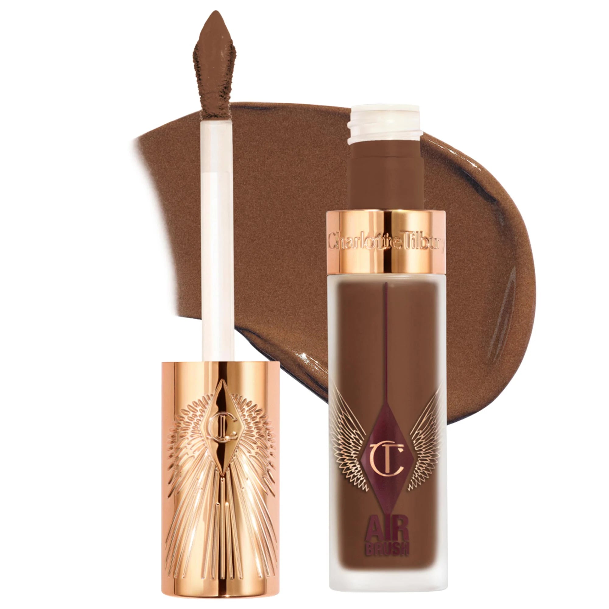 Corrector difuminado de larga duración, impecable, a prueba de arrugas y con aerógrafo, con ácido hialurónico — Charlotte Tilbury