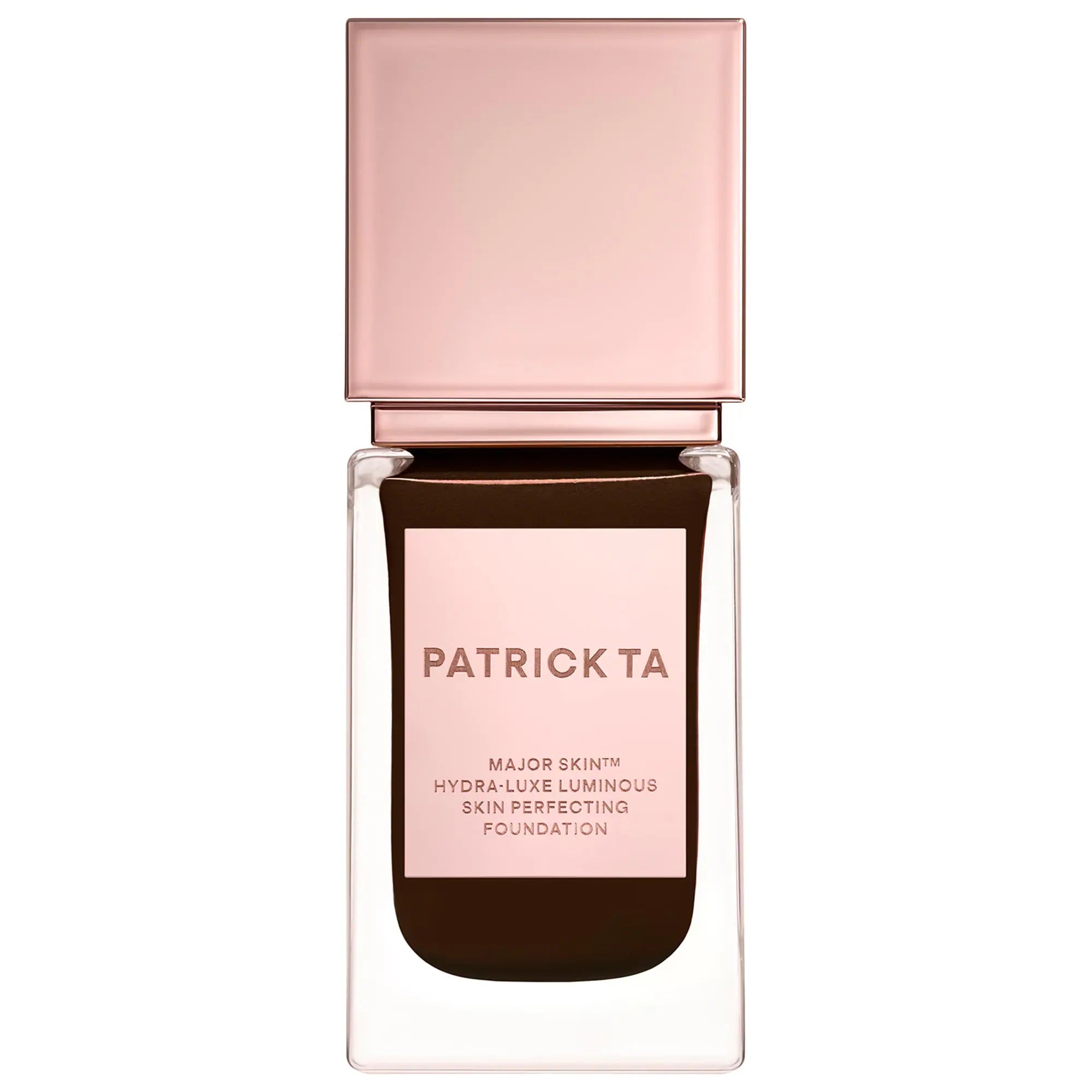 Major Skin Hydra-Luxe Luminous Skin Perfecting Foundation para un brillo natural — PATRICK TA