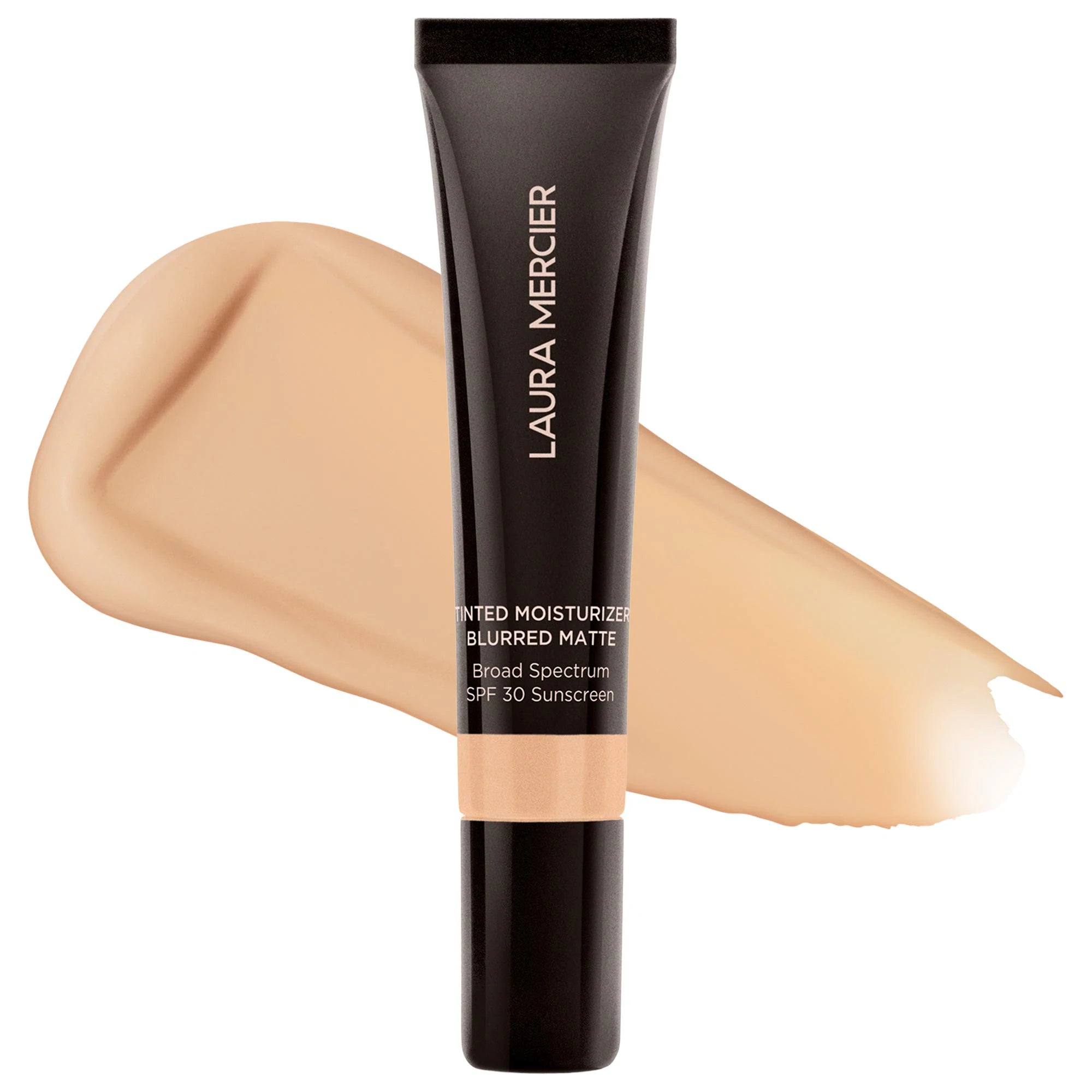 Mini crema hidratante con color, tinte para piel mate difuminado sin aceite, SPF 30 — Laura Mercier