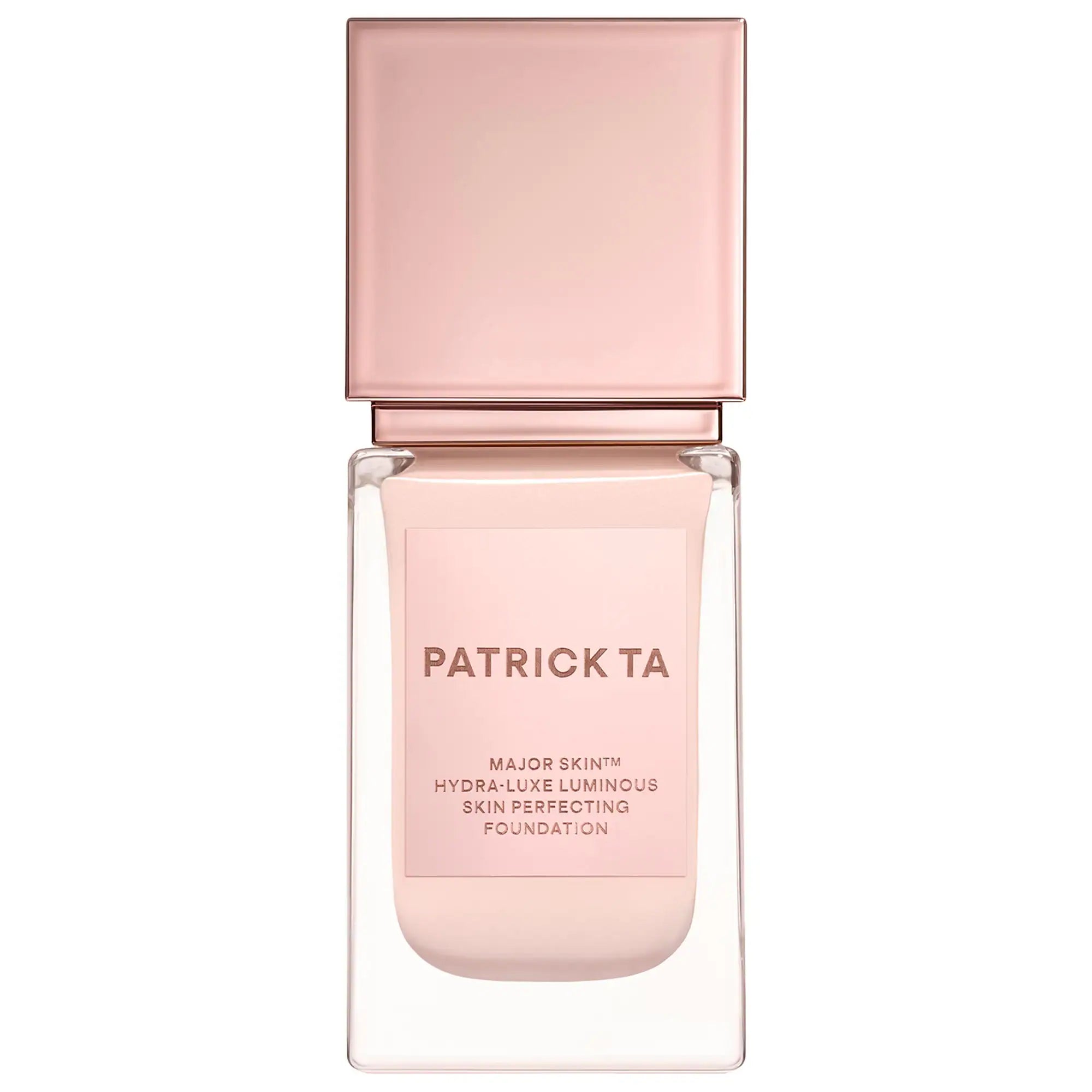 Major Skin Hydra-Luxe Luminous Skin Perfecting Foundation para un brillo natural — PATRICK TA
