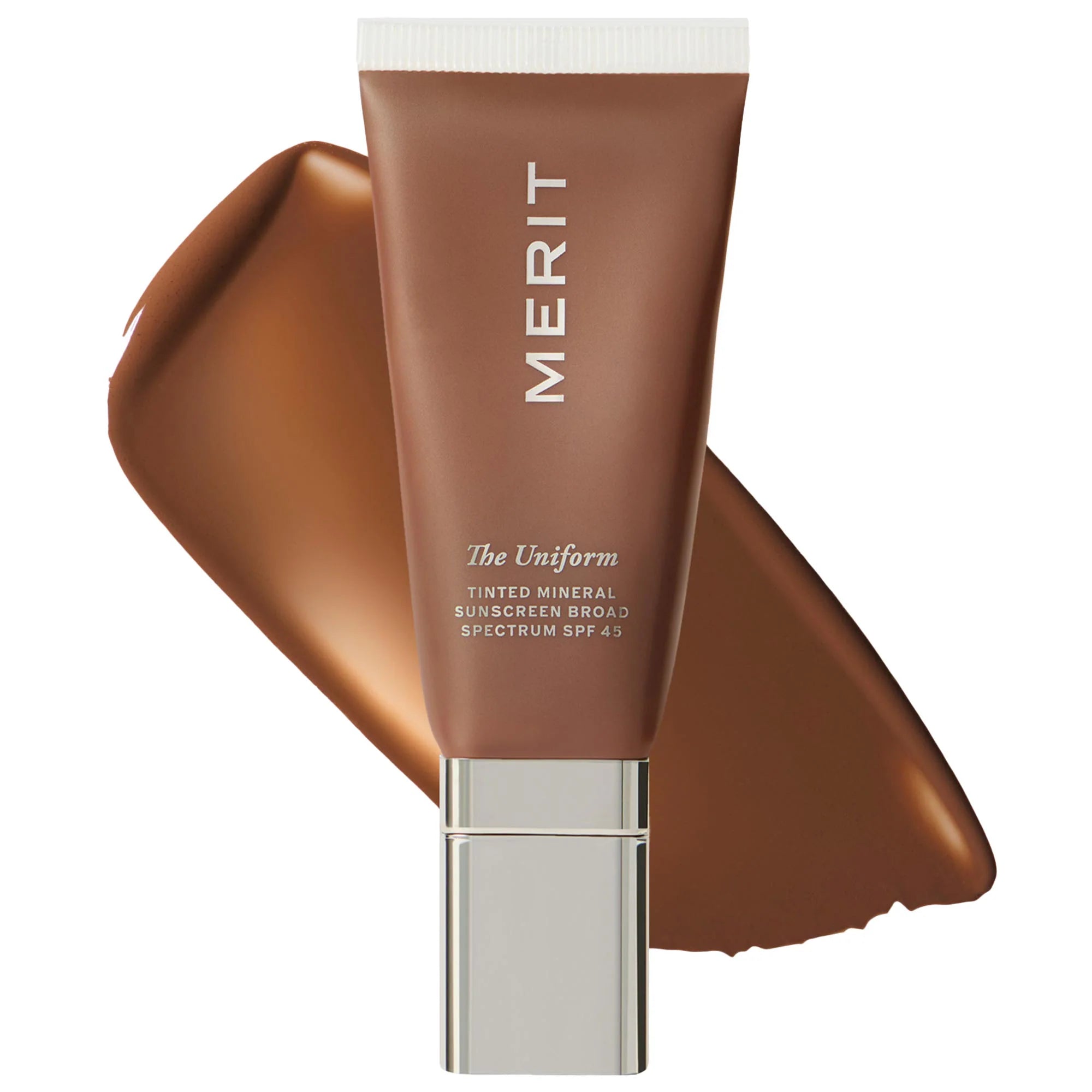 Protector solar mineral con color The Uniform™ de amplio espectro SPF 45 — MERIT