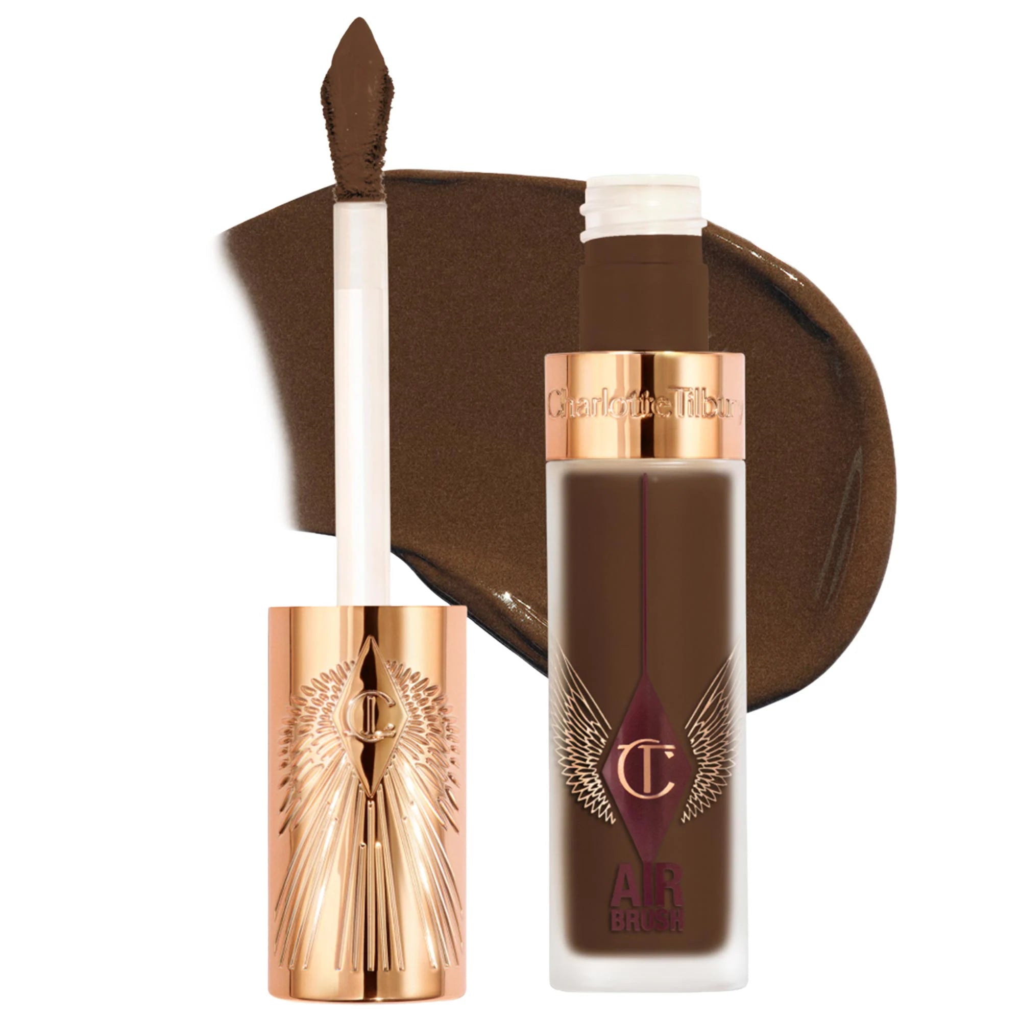 Corrector difuminado de larga duración, impecable, a prueba de arrugas y con aerógrafo, con ácido hialurónico — Charlotte Tilbury