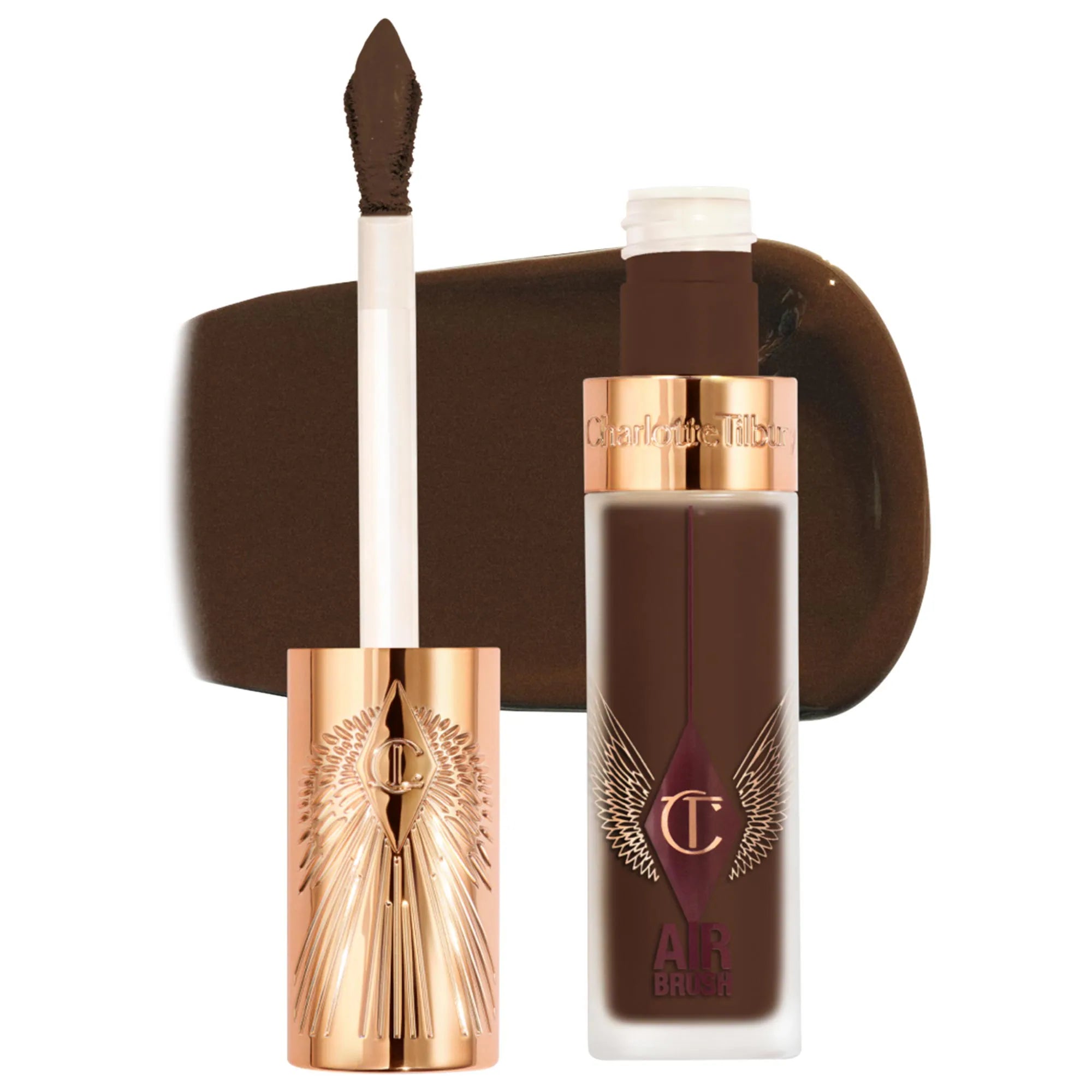 Corrector difuminado de larga duración, impecable, a prueba de arrugas y con aerógrafo, con ácido hialurónico — Charlotte Tilbury