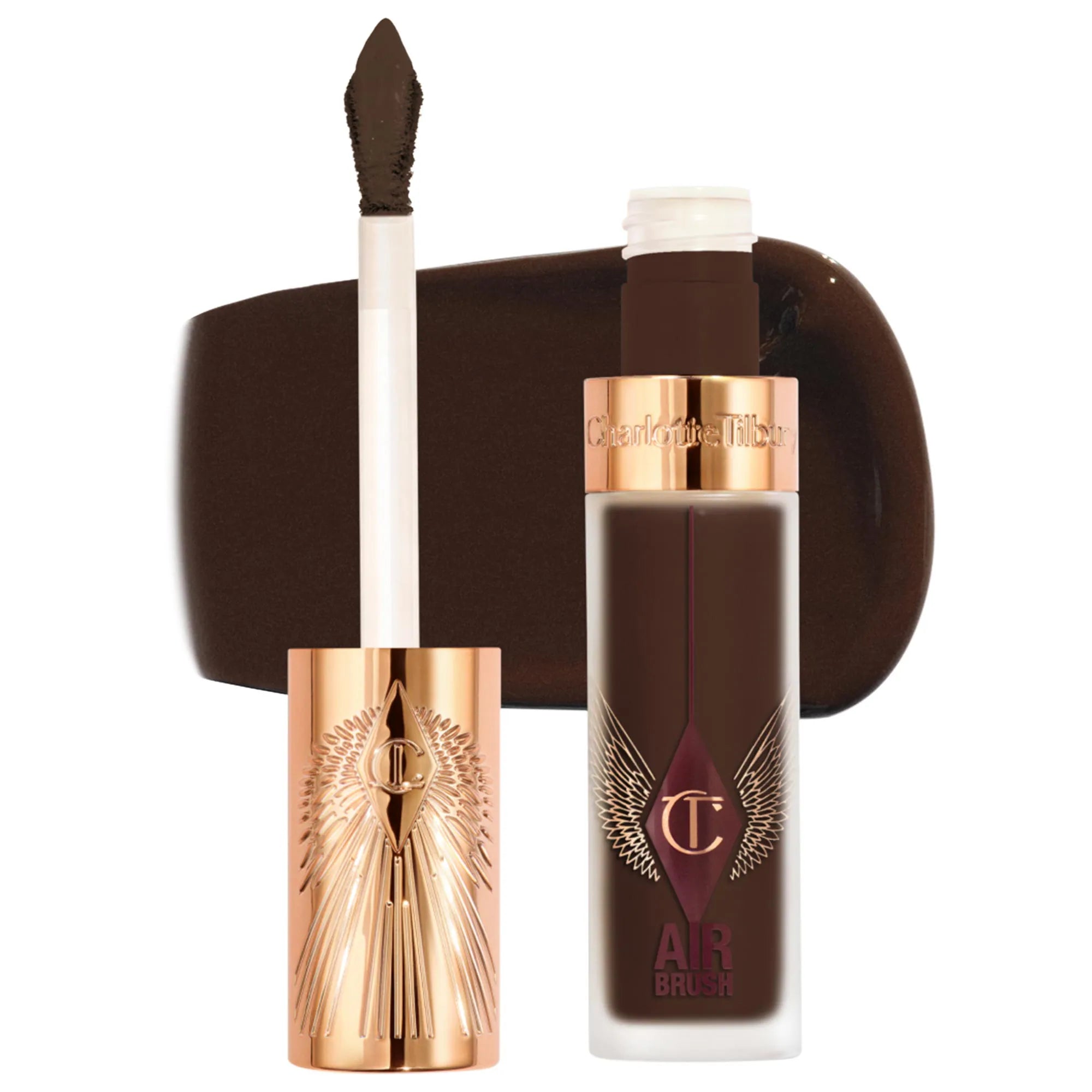 Corrector difuminado de larga duración, impecable, a prueba de arrugas y con aerógrafo, con ácido hialurónico — Charlotte Tilbury