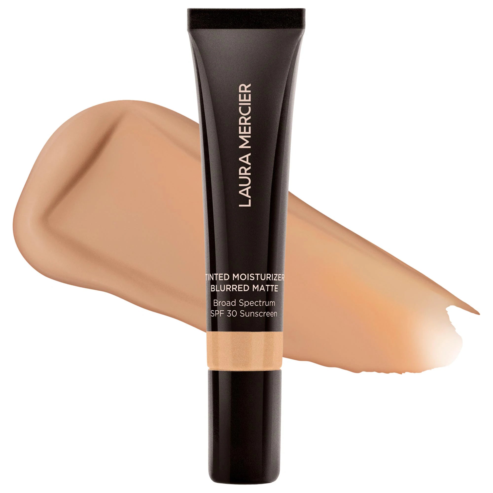 Mini crema hidratante con color, tinte para piel mate difuminado sin aceite, SPF 30 — Laura Mercier