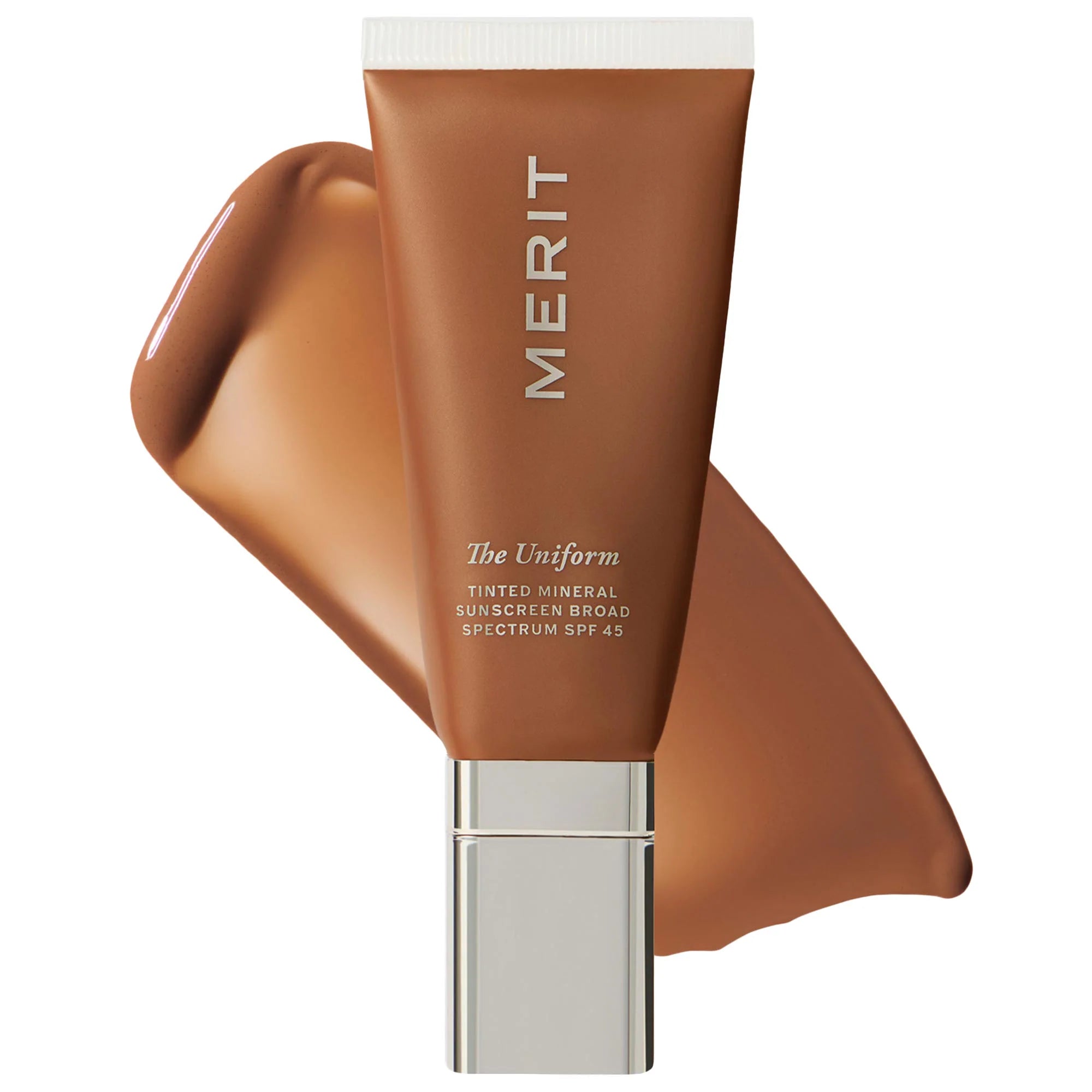Protector solar mineral con color The Uniform™ de amplio espectro SPF 45 — MERIT