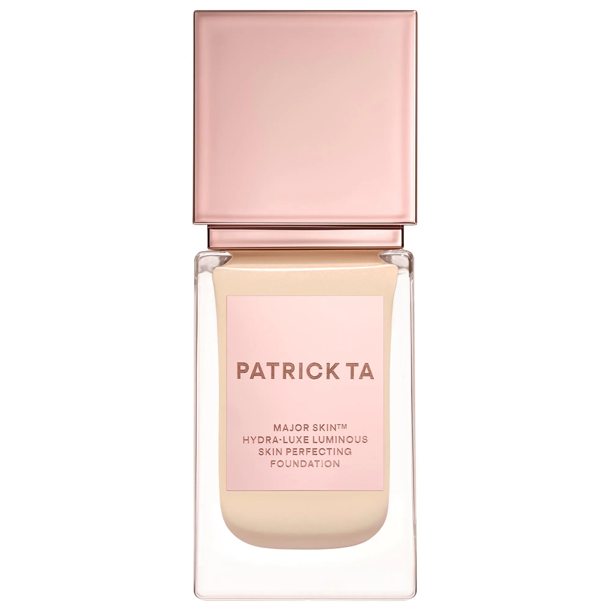 Major Skin Hydra-Luxe Luminous Skin Perfecting Foundation para un brillo natural — PATRICK TA