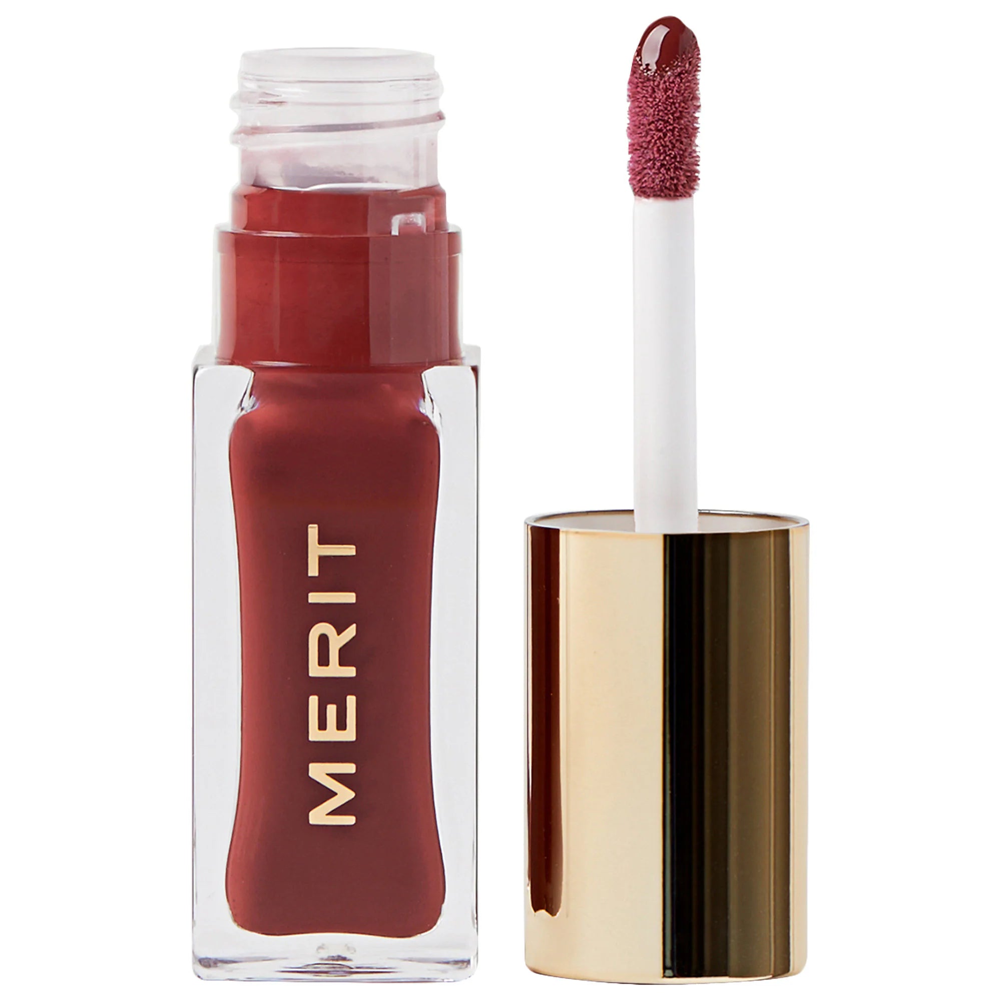 Aceite labial hidratante con color Shade Slick — MERIT