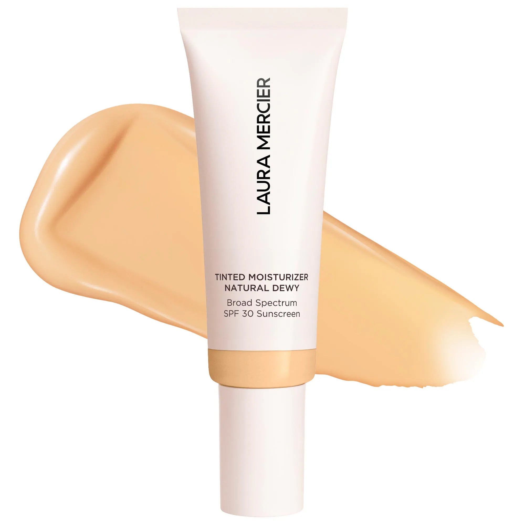 Hidratante con color de larga duración Tinte natural para la piel húmeda SPF 30 con ácido hialurónico — Laura Mercier