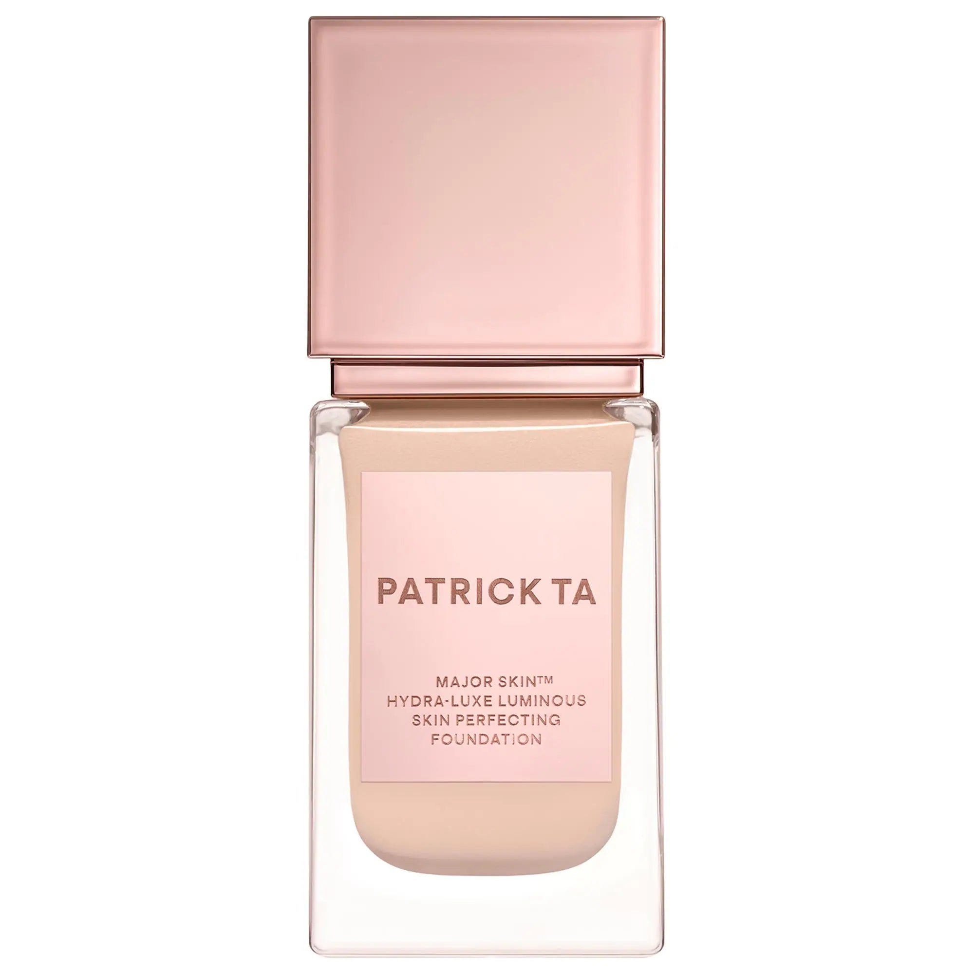 Major Skin Hydra-Luxe Luminous Skin Perfecting Foundation para un brillo natural — PATRICK TA