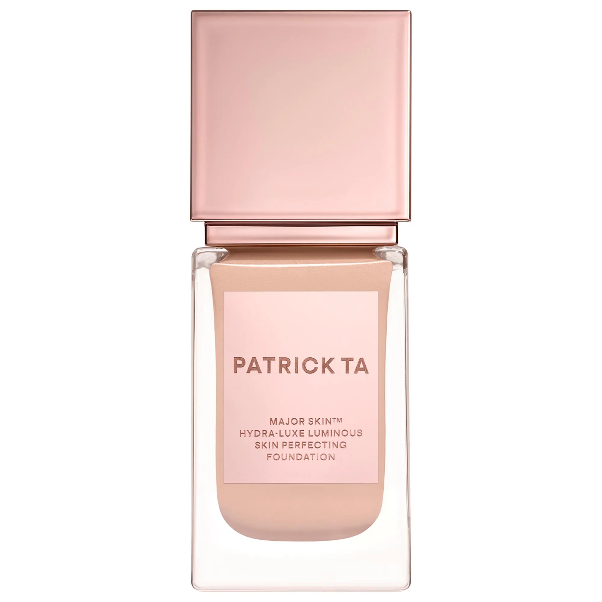 Major Skin Hydra-Luxe Luminous Skin Perfecting Foundation para un brillo natural — PATRICK TA