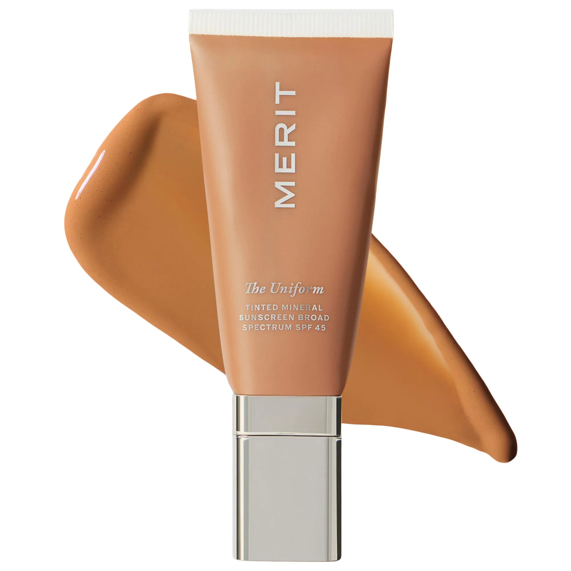 Protector solar mineral con color The Uniform™ de amplio espectro SPF 45 — MERIT