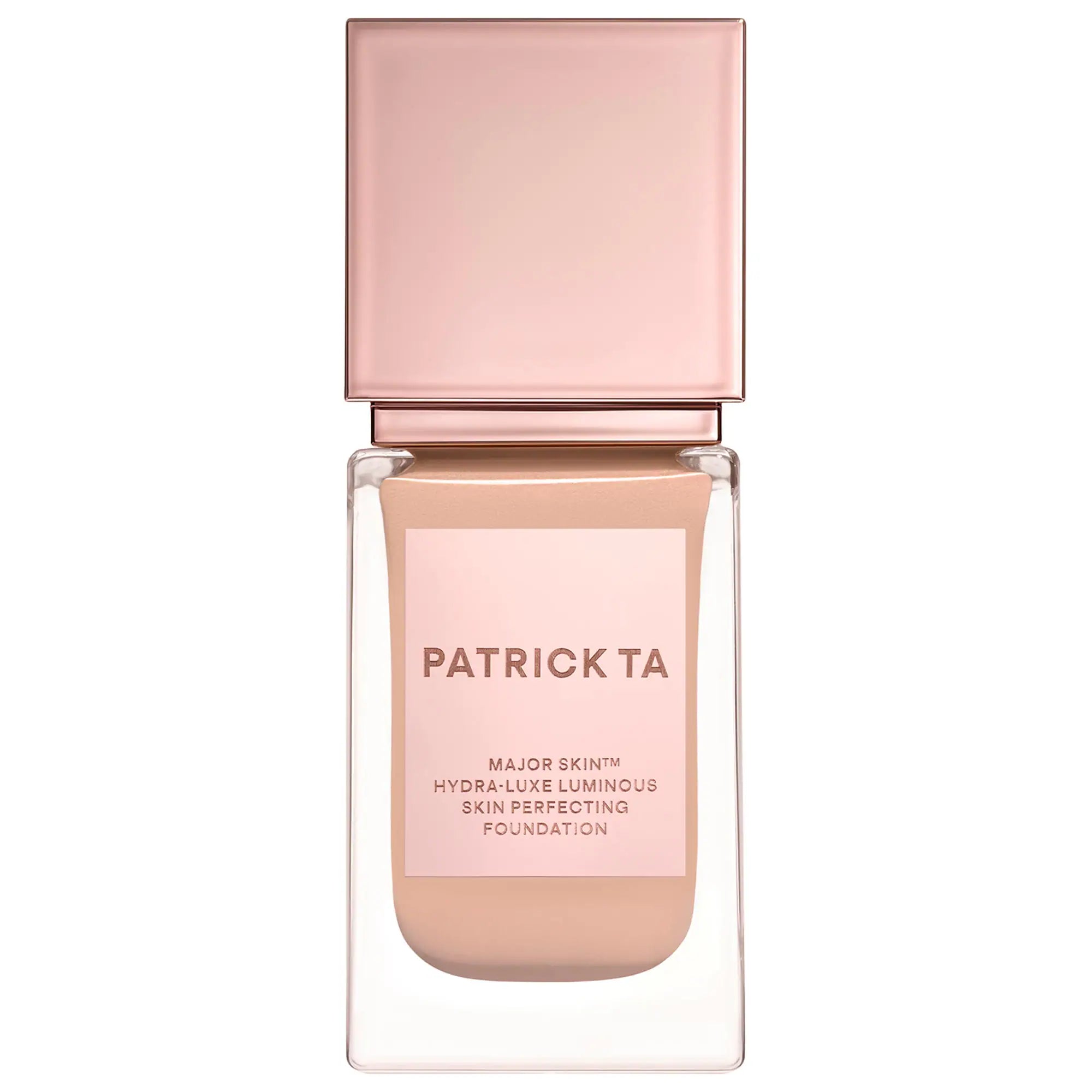 Major Skin Hydra-Luxe Luminous Skin Perfecting Foundation para un brillo natural — PATRICK TA