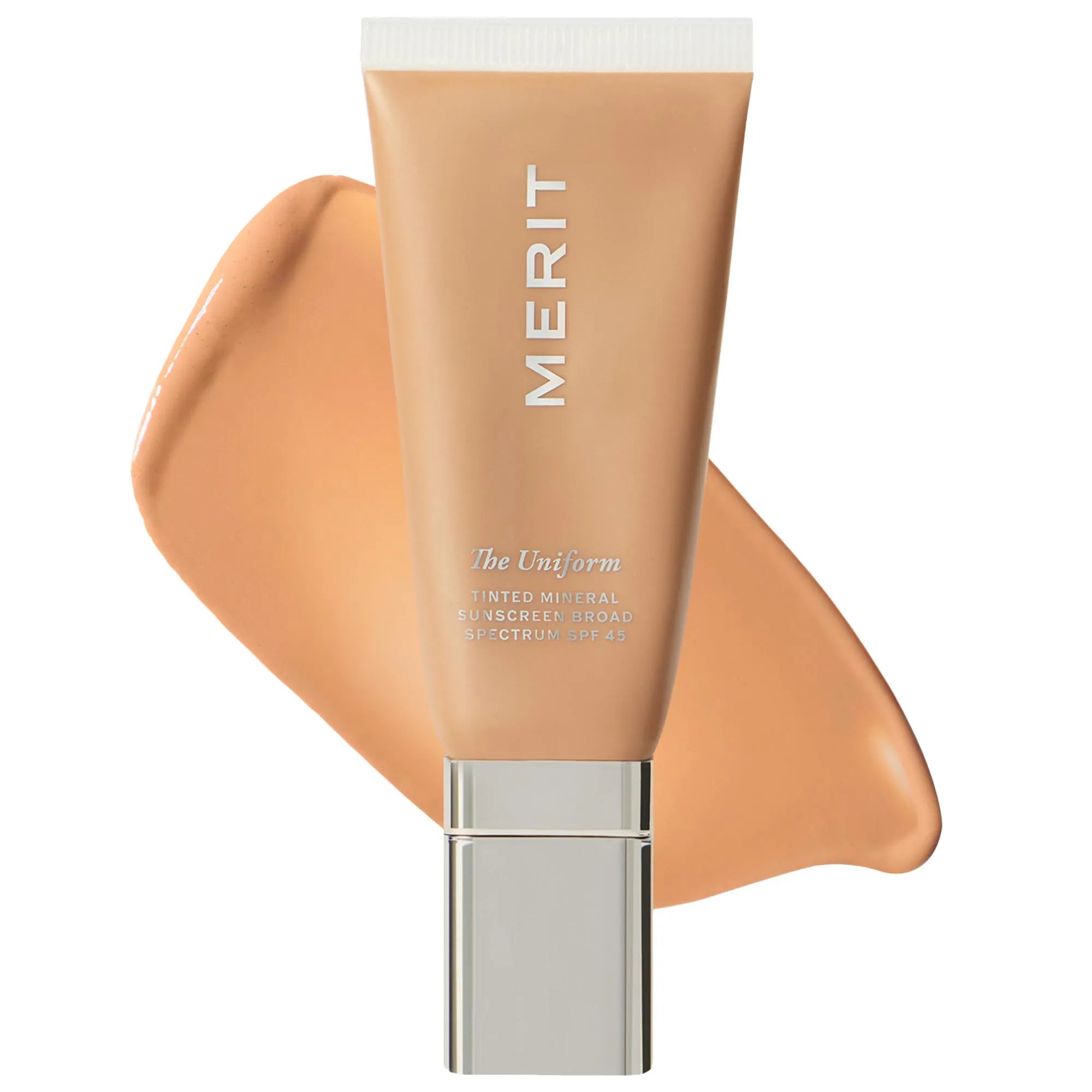 Protector solar mineral con color The Uniform™ de amplio espectro SPF 45 — MERIT