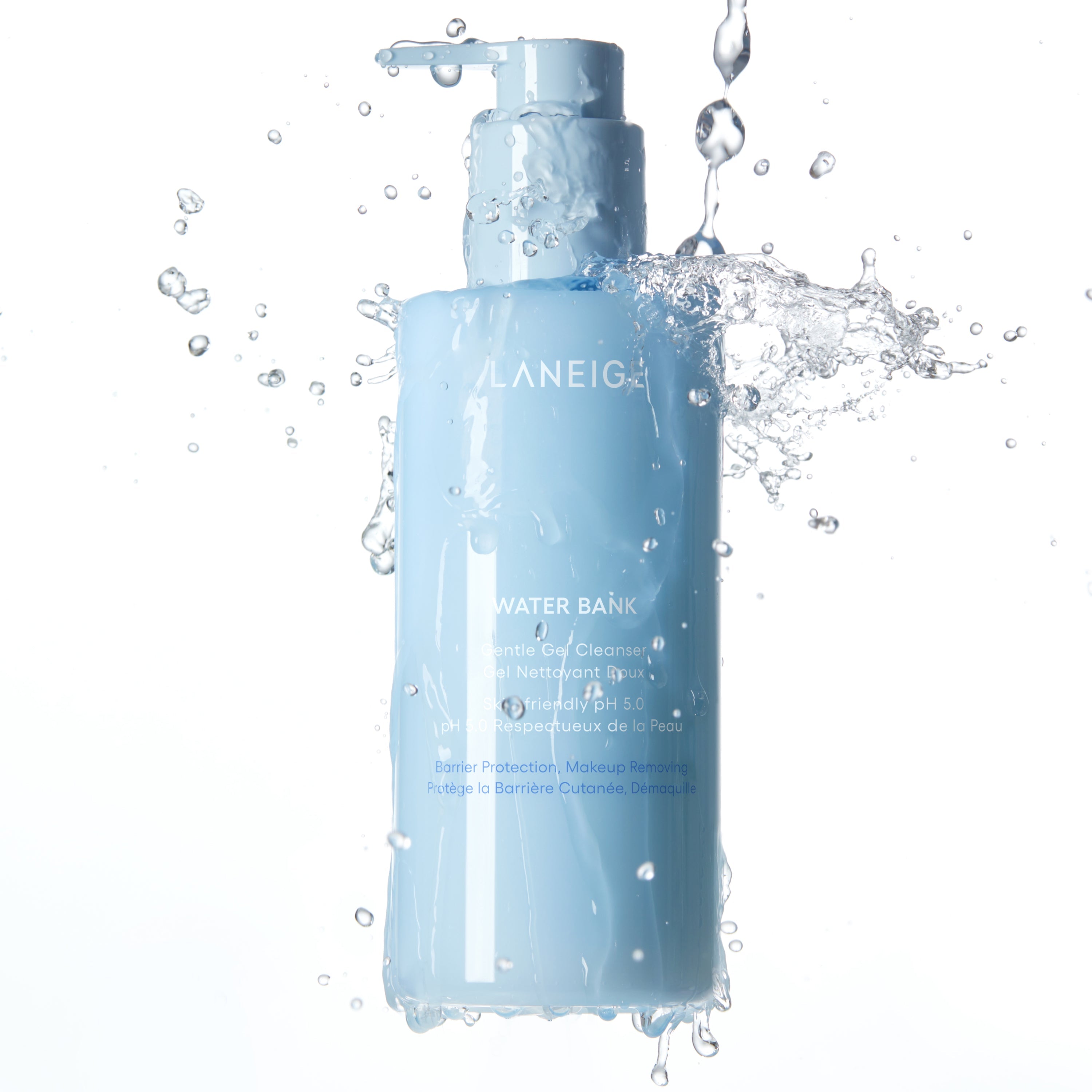 Limpiador en Gel Suave Water Bank — Laneige