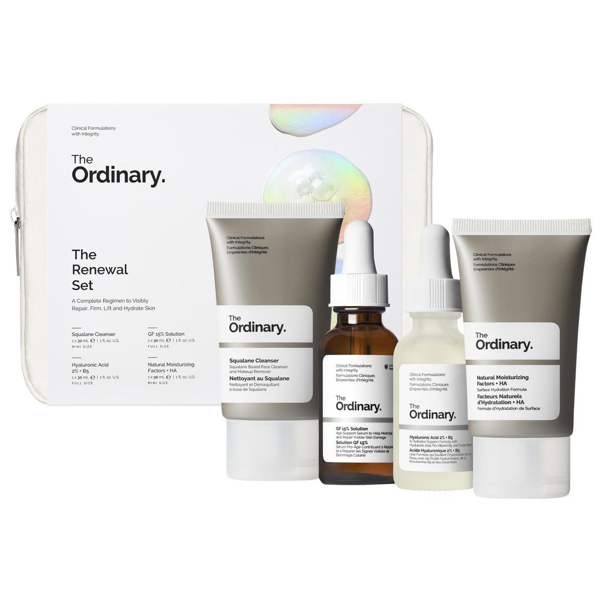 Set Renovación Antiedad — The Renewal Set — The Ordinary